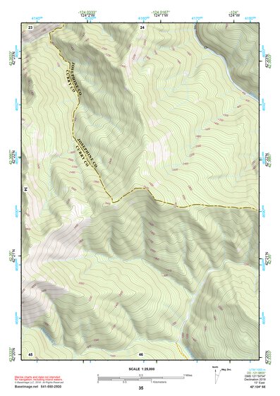 42124SE Page 35 Gold Beach Topo Preview 1