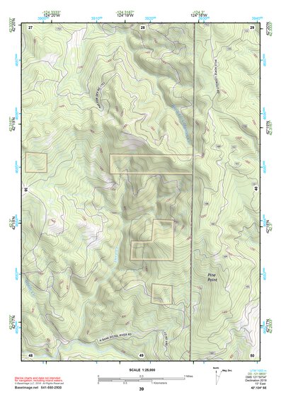42124SE Page 39 Gold Beach Topo Preview 1