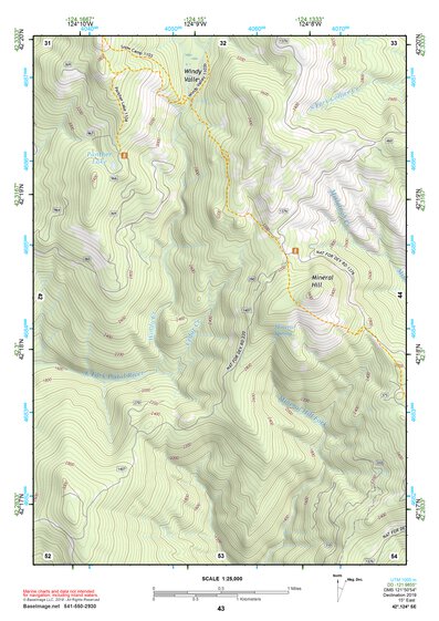 42124SE Page 43 Gold Beach Topo Preview 1