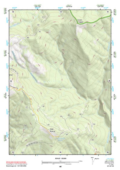 42124SE Page 44 Gold Beach Topo Preview 1