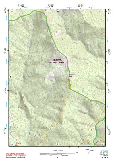 42124SE Page 45 Gold Beach Topo Preview 1