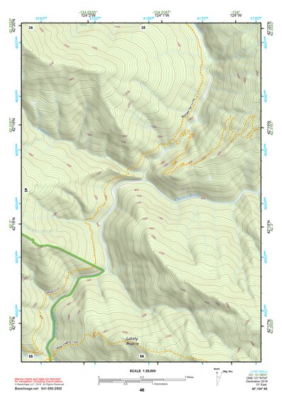 42124SE Page 46 Gold Beach Topo Preview 1