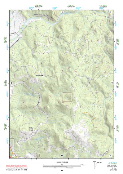 42124SE Page 48 Gold Beach Topo Preview 1