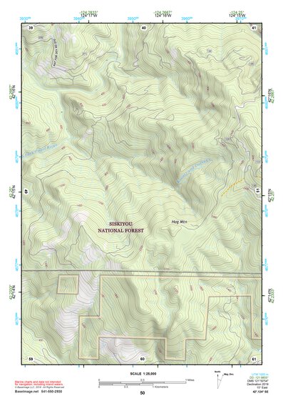42124SE Page 50 Gold Beach Topo Preview 1