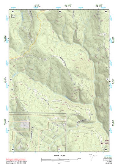 42124SE Page 52 Gold Beach Topo Preview 1