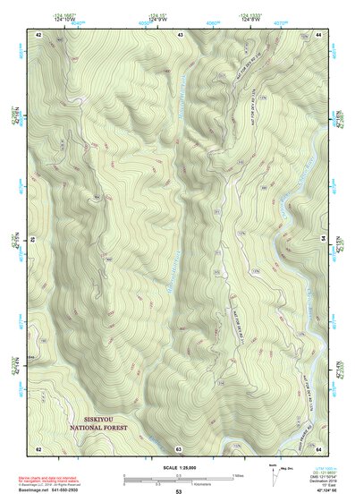 42124SE Page 53 Gold Beach Topo Preview 1