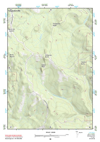 42124SE Page 59 Gold Beach Topo Preview 1