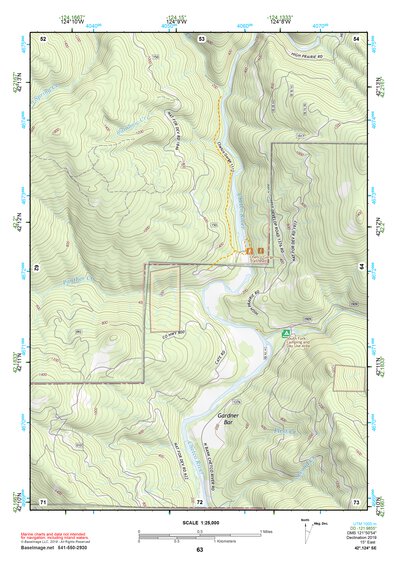 42124SE Page 63 Gold Beach Topo Preview 1