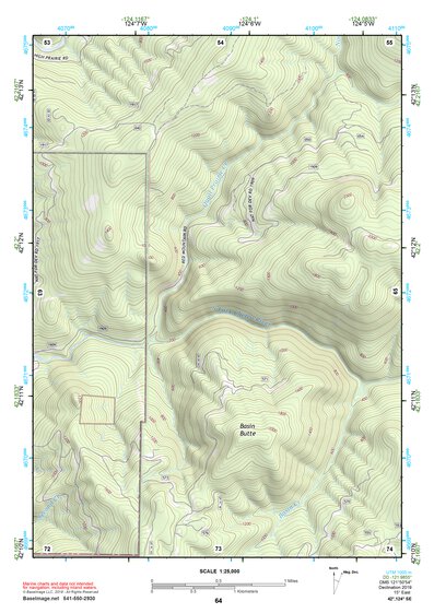42124SE Page 64 Gold Beach Topo Preview 1