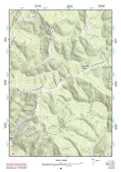 42124SE Page 82 Gold Beach Topo Preview 1