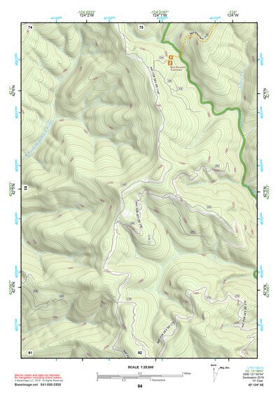 42124SE Page 84 Gold Beach Topo Preview 1