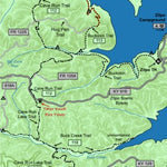 42nd Parallel Cave Run Lake: Southern Trails digital map