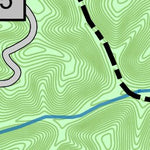 42nd Parallel Cave Run Lake: Southern Trails digital map