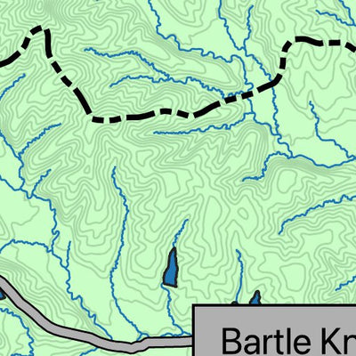 42nd Parallel Knobstone (1) digital map