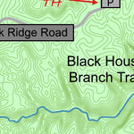 42nd Parallel Laurel Fork Creek Loop - Big South Fork digital map
