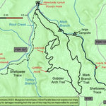 42nd Parallel Mark Branch: Sheltowee Trace digital map