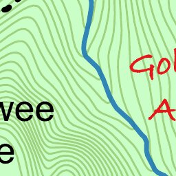 42nd Parallel Mark Branch: Sheltowee Trace digital map
