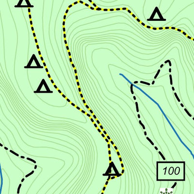 42nd Parallel Red River Gorge: Indian Staircase digital map