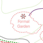 42nd Parallel UK Arboretum: Orienteering Map Intermediate Level digital map