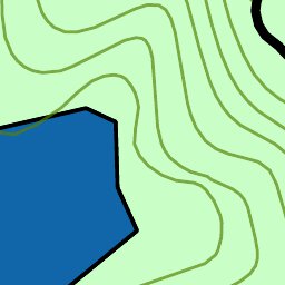 42nd Parallel White Oak Campground @ Laurel River Lake KY digital map