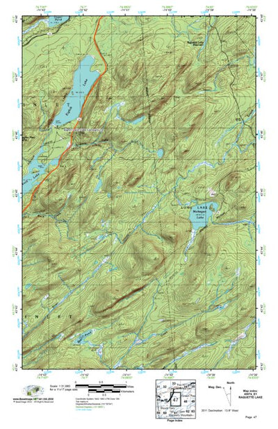 (43074e1) Page 047 Raquette Lake Preview 1