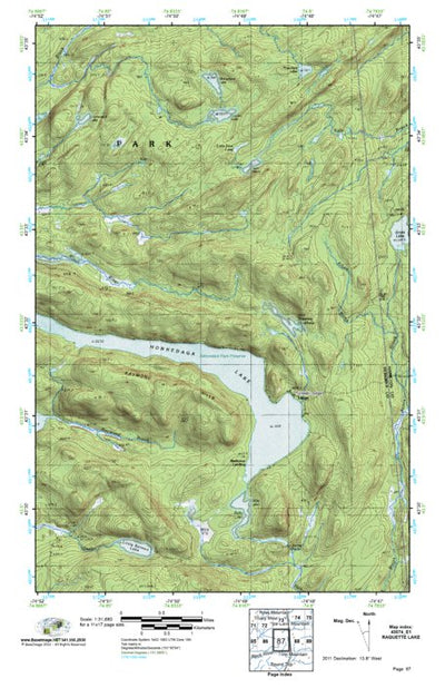 (43074e1) Page 087 Raquette Lake Preview 1