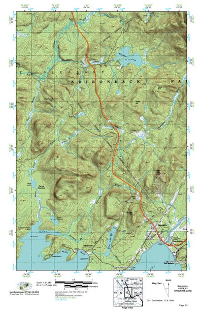 (43074e1) Page 093 Raquette Lake Preview 1