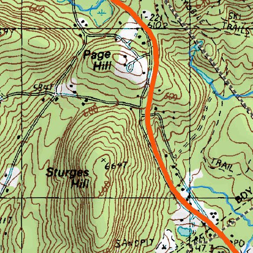 (43074e1) Page 093 Raquette Lake Map by BaseImage Publishing | Avenza Maps