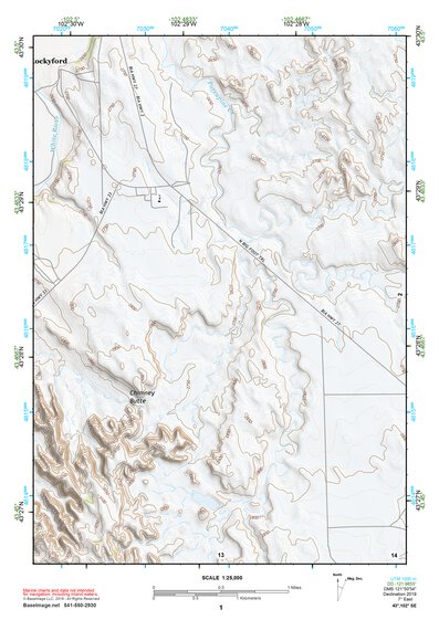 43102SE Page 1 Pine Ridge Topo Preview 1