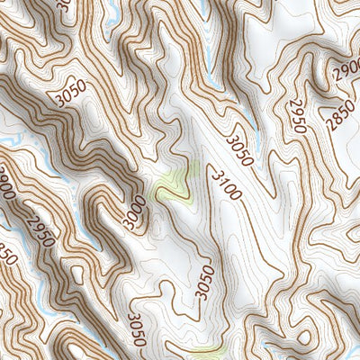 43102SE Page 1 Pine Ridge Topo Preview 3