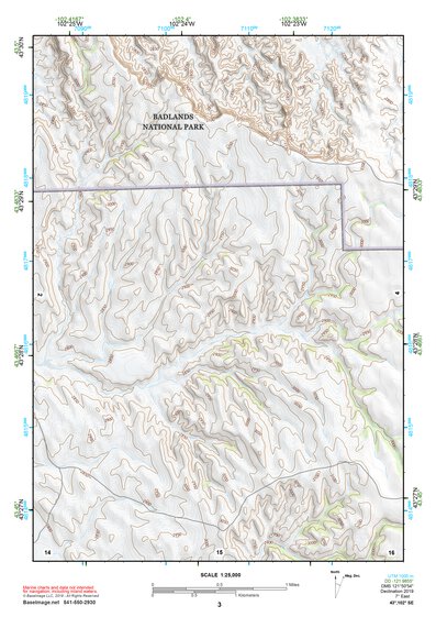 43102SE Page 3 Pine Ridge Topo Preview 1