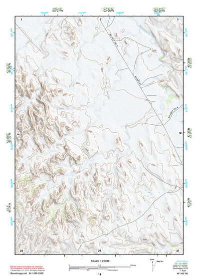 43102SE Page 14 Pine Ridge Topo Preview 1