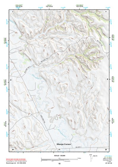 43102SE Page 15 Pine Ridge Topo Preview 1