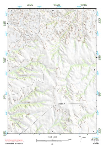 43102SE Page 26 Pine Ridge Topo Preview 1