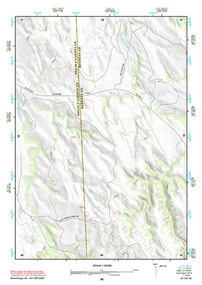 43102SE Page 34 Pine Ridge Topo Preview 1