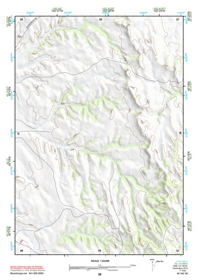 43102SE Page 38 Pine Ridge Topo Preview 1