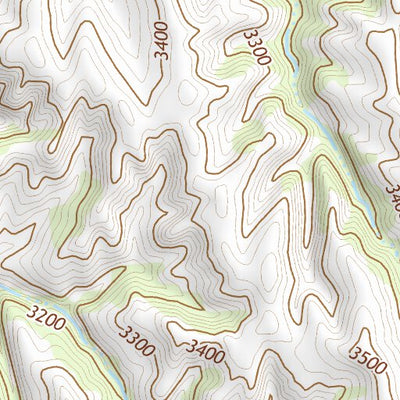 43102SE Page 50 Pine Ridge Topo Preview 3