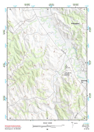 43102SE Page 52 Pine Ridge Topo Preview 1