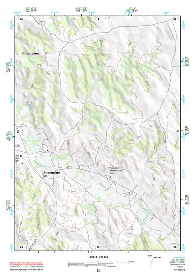 43102SE Page 53 Pine Ridge Topo Preview 1