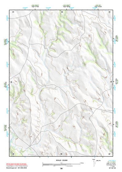43102SE Page 54 Pine Ridge Topo Preview 1