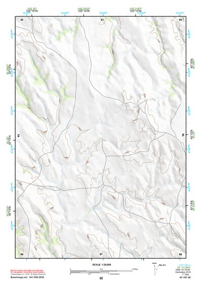 43102SE Page 55 Pine Ridge Topo Preview 1