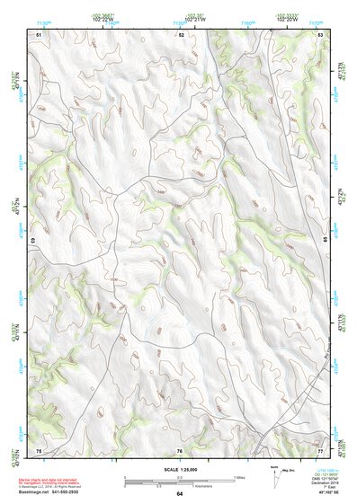 43102SE Page 64 Pine Ridge Topo Preview 1