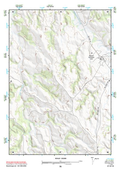 43102SE Page 75 Pine Ridge Topo Preview 1