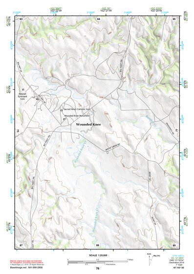 43102SE Page 76 Pine Ridge Topo Preview 1