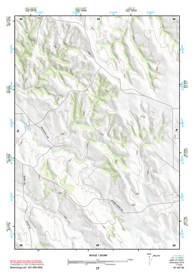 43102SE Page 77 Pine Ridge Topo Preview 1