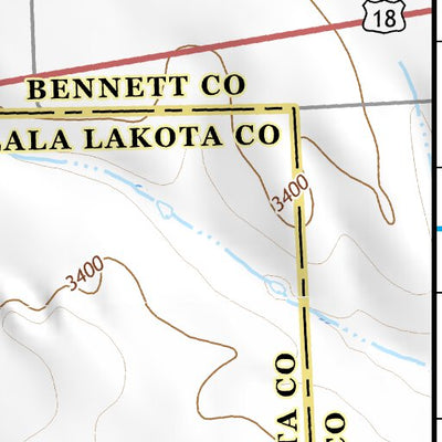43102SE Page 82 Pine Ridge Topo Preview 3