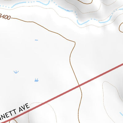 43102SE Page 83 Pine Ridge Topo Preview 2