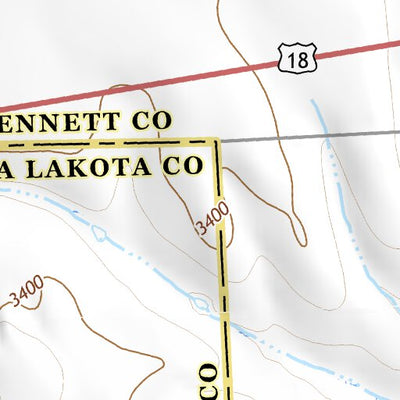 43102SE Page 83 Pine Ridge Topo Preview 3