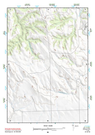43102SE Page 86 Pine Ridge Topo Preview 1