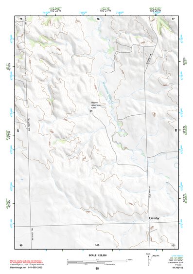 43102SE Page 88 Pine Ridge Topo Preview 1
